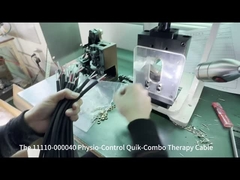 11110-000040 Fizik Kontrolü Quik-Combo AED Terapi Kablosu Lifepak için 12/20/20e