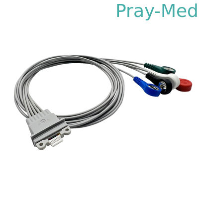 satın al AR12 Plus AR4 Plus FD5 için Schiller Plus 5 uçlu holter EKG kablosu Çevrimiçi üretim