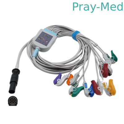 satın al TPU Kılıf Mortara EKG Kablosu 12 Pimli Hypertronix Connecto AHA/IEC Kurşun Renk Kodlaması Çevrimiçi üretim