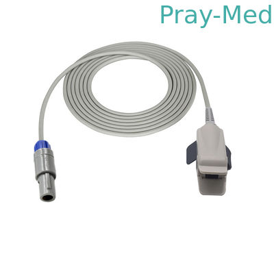 satın al Biolight dijital 5pin tek çentik yetişkin yeniden kullanılabilir spo2 sensörleri probu 3m 15-1400-0010 Çevrimiçi üretim