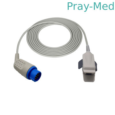 satın al Uyumlu Biolight M9500 / m8500 / M7000 12pin yetişkinler için yeniden kullanılabilir spo2 sensörler problu 3m Çevrimiçi üretim