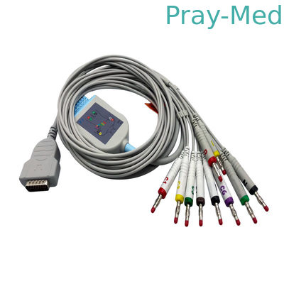 satın al 15 Pin Ekg Kablo Bir Parça 10 Leads Banana 4.0 Tpu Ceket 2029893-001 Çevrimiçi üretim