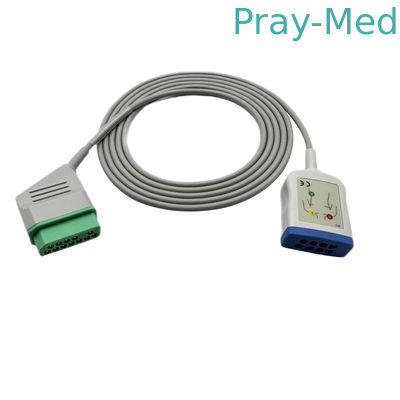 satın al Uyumlu Nihon Kohden Ekg Kütük Kablosu Jc-906pa 6 Lead To 12 Pin Connector Çevrimiçi üretim