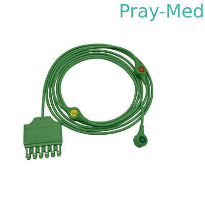satın al Tekrar kullanılabilir Drager 3 Leadwire EKG MonoLead Kablo EKG Leadwire Snap MS14555 Çevrimiçi üretim