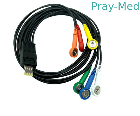 satın al MT-200 MT-101 için Schiller 6 Kurşun 1.1m Ekg Elektrot Kablosu Çevrimiçi üretim