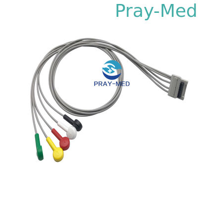 satın al TPU Kılıf BTL-08 5 Kurşun Holter Ekg Kablosu 102cm, 12 Kanal için Çevrimiçi üretim