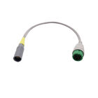 Comen 12 Pin Spo2 Adapter Cable Spo2 Sensor Extension Wire Grey Color