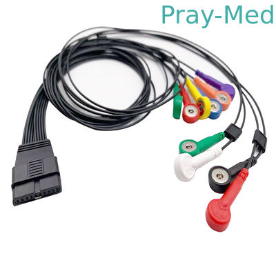 satın al Holter EKG Kablosu TPU 1.2m 10 Schiller MT-200 MT-101 için Uçlar Çevrimiçi üretim