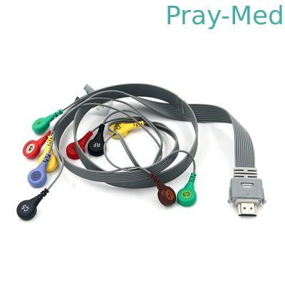 satın al Biocare Snap End TPU 10 Uçlu IH-12 HDMI 19 Pinli EKG Hasta Kablosu Çevrimiçi üretim