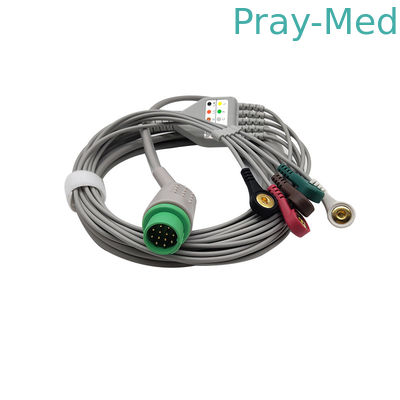 satın al Biolight 5 Kurşunlu EKG Tek Kullanımlık Ekg Kurşun Telleri 12pin TPU Kılıf Çevrimiçi üretim