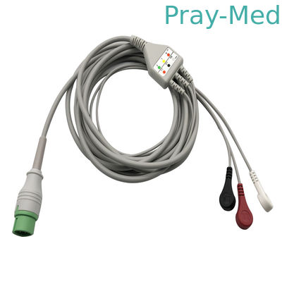 satın al Comen C30 / C40 3.6m 12pins 5 Lead için Comen Ekg Kablosu ve leadwire Çevrimiçi üretim