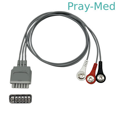 satın al Mindray TM60 / 80 EKG Telemetri Kurşun Telleri EY6511B Gri TPU 0.9m Çevrimiçi üretim