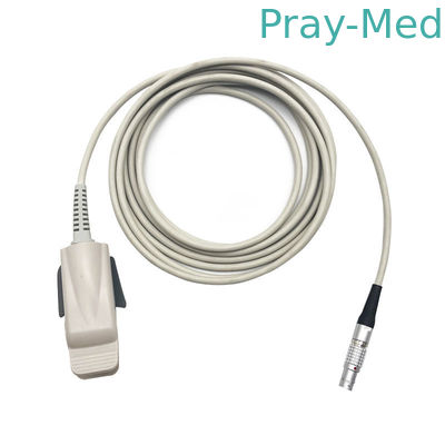 Nonin Spo2 Sensörü 8604/8604D 6-Pin Lemo Konektörü 3 m Yetişkin/ Pediyatrik