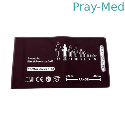 Welch Allyn Flexiport Yeniden Kullanılabilir Kan Basıncı Manşetleri Büyük Yetişkin Boyu 32-43cm