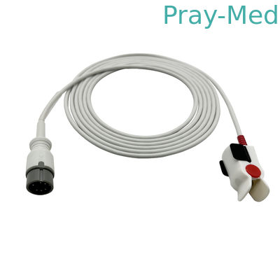 Zoncare/Hwatime Spo2 Prob Sensörü 6pin Pediatrik Parmak Klipsi TPU Ceket