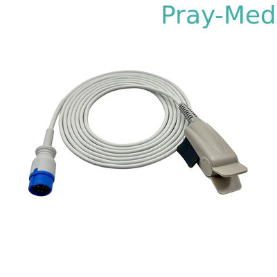 Yetişkin parmak bandı 8P Tekrar kullanılabilir Spo2 Sensörü 3M/10ft Creative K12 ile uyumlu