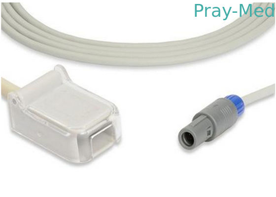 Compatilbe goldway UT4000a spo2 adaptör kablosu / uzatma kablosu 5 pinli bir çentik CE ve ISO onaylı