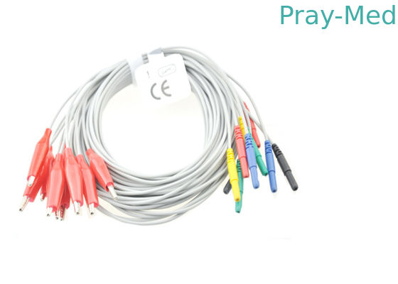 TPU Malzeme Eeg Telleri, Din 1.5 Çaplı Elektrotlar Eeg'de 1.2m Uzunluk
