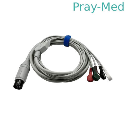 Orijinal Mindray Tek Parça EKG Hasta Kablosu 6 Pin 5 Kurşun EA6151B TPU