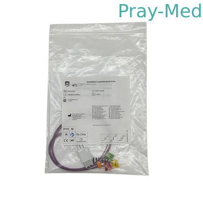 Neonatal EKG Kablo Set Korunmasız 3 Kurşun Miniclip IEC 0.7m M1626A 989803144951