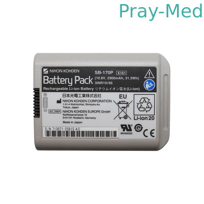 NIHON KOHDEN BSM-1763 SB-170P için 10.8V şarj edilebilir lityum pil