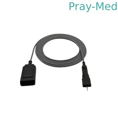 Elektrocerrahi Ekipmanları için 3 Metre Uzunluğunda Yeniden Kullanılabilir Yüksek İletkenlikli Negatif Plaka Bağlantı Kablosu