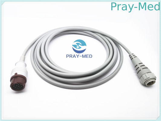 Mindray PM9000 İnvaziv Kan Basıncı Kablosu Medix Yoke Taraflı 4mm Çap