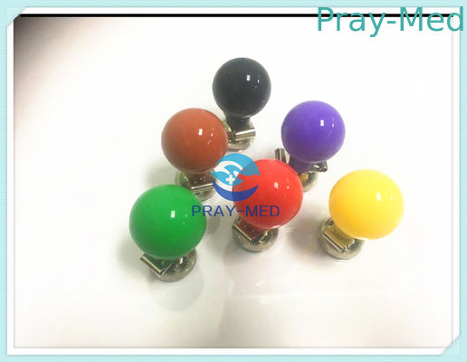 Çok İşlevli Kullanımlık EKG Elektrotlar Adaptörler Göğüs Emme ile Bülent / Gri Ampul