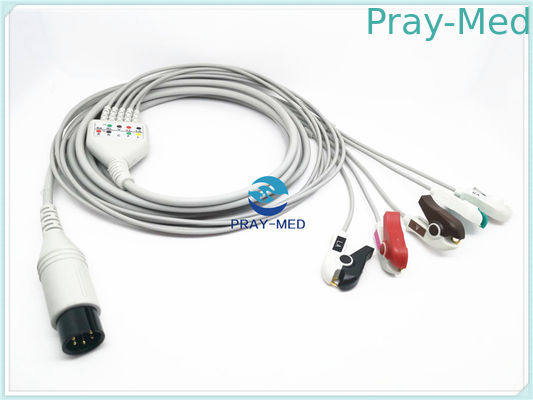 Goldway UT4000a EKG Tıbbi Kablolar AHA / IEC Tipi Dayanıklı TPU Malzeme