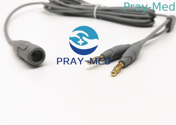 Forseps için 3m uzunluk EURO ABD Tipi Elektrocerrahi Bipolar Kablo