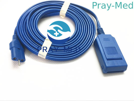 Elektrocerrahi Zemin Pedi için PVC 3m Diyatermi Hasta Plakası Kablosu