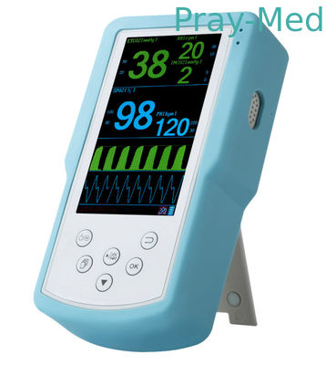 254 BPM ETCO2 SPO2 El Tipi Nabız Oksimetresi CA100B
