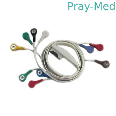 MORTARA Ekg Holter Kablo 10 Kurşun H12 H12+ X12 9293-017-51 için