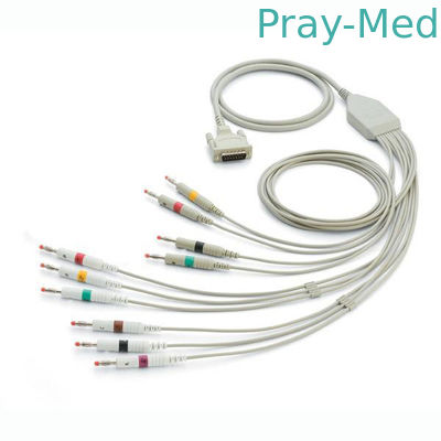 Mortara Eli EKG / EKG Kablosu 15 PIN Tutucu / Kapmak 5.0mm Çap