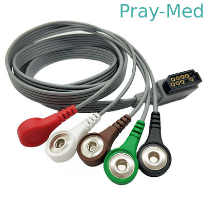 Holter Ekg Kablosu HP M4725a Digitrak XT 989803157481 için 11pin 1.5m