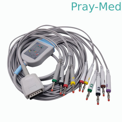 Mortara Burdick Eclipse EKG Kablo Uyumlu 007704 012-0844-00 012-0844-01 3.6m Uzunluk